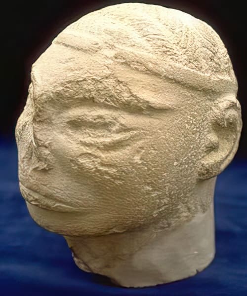 limestone head
