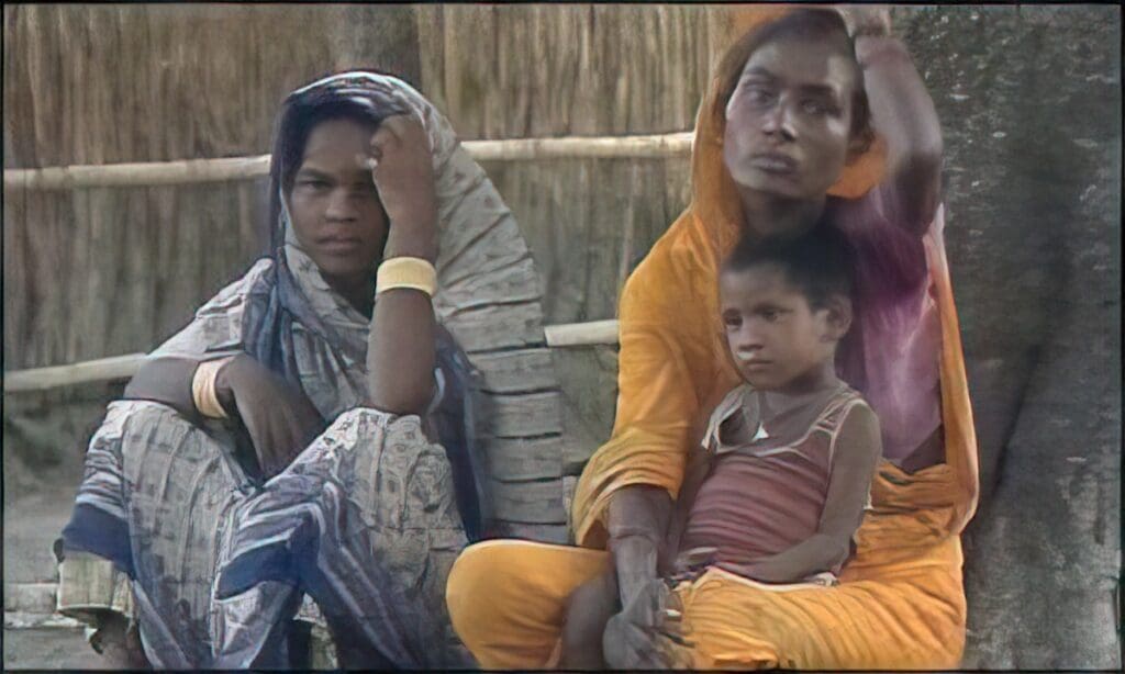 Dalit women and child
