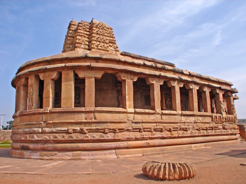 Durga temple in Aihole, Karnataka, India